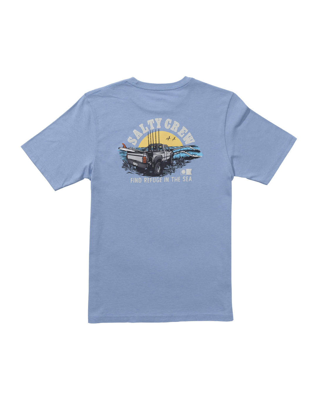 Salty Crew Lifted Boys SS Tee MarineBlue M
