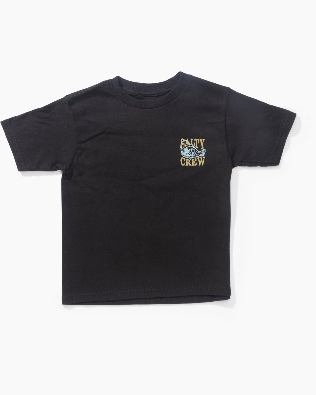 Salty Crew Briny Toddler SS Tee Black 4T