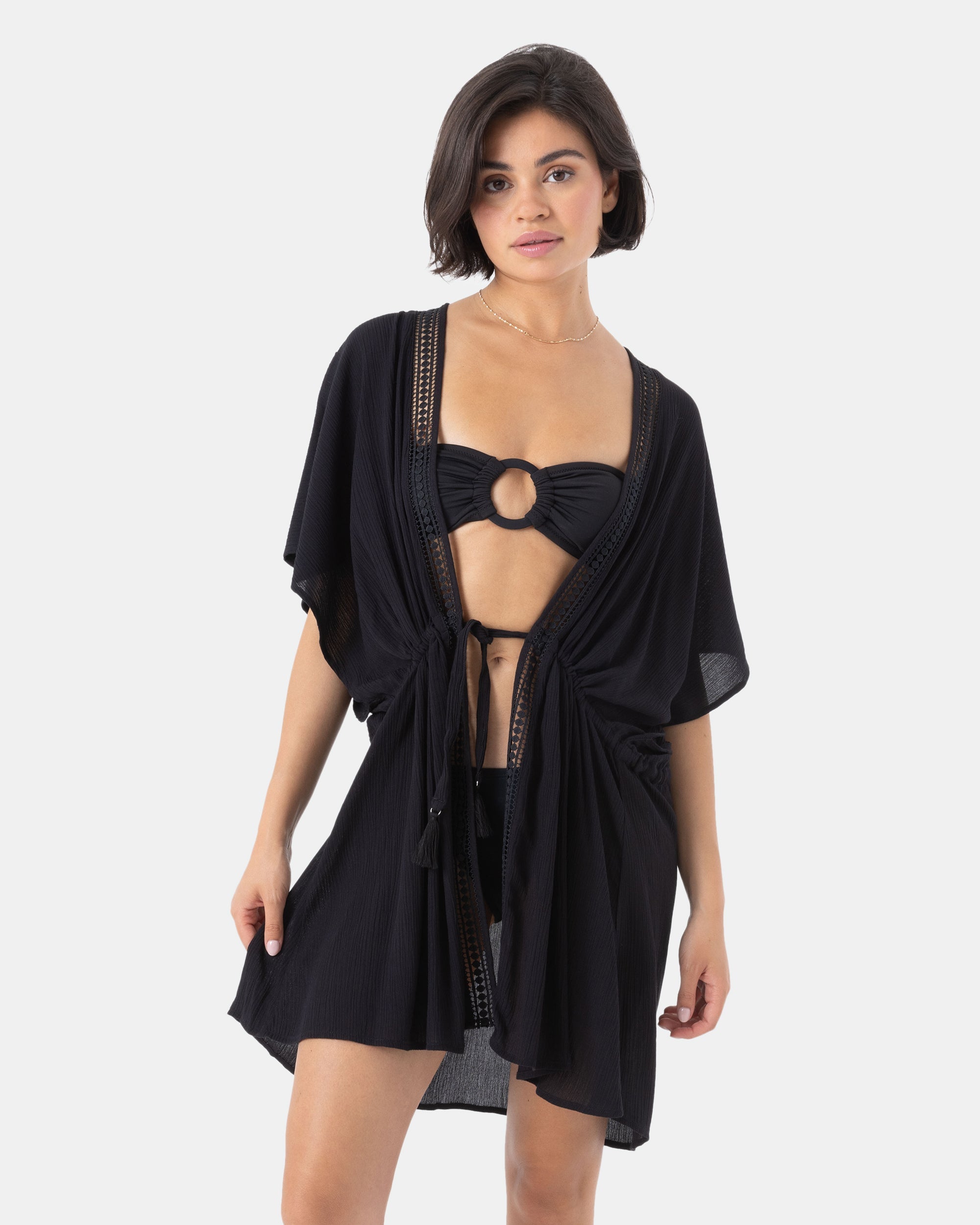 Roxy Sun Kissed Kimono Lace ANR M