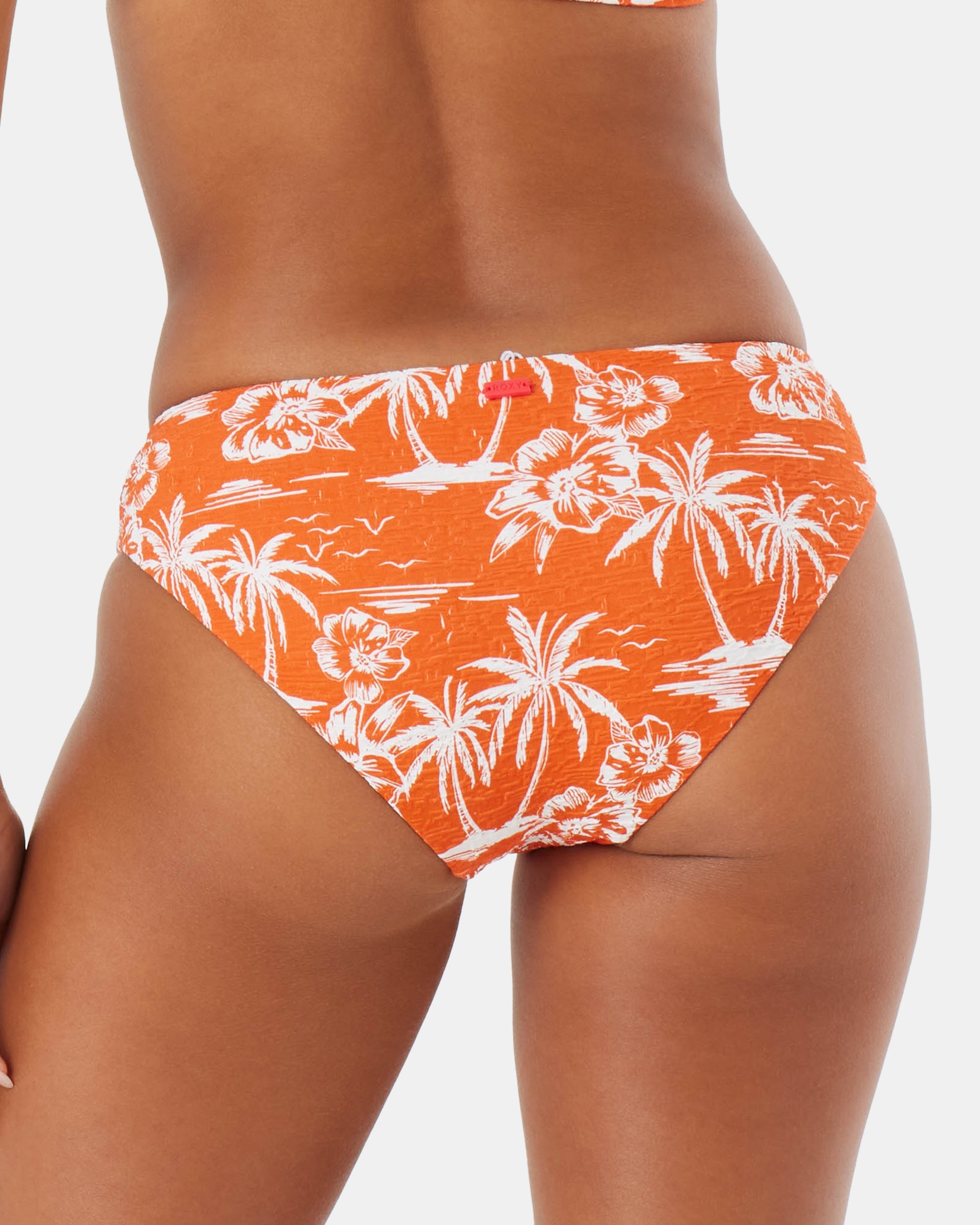 Roxy Vacay Vibes Hipster Lace Bikini Bottom RDR L