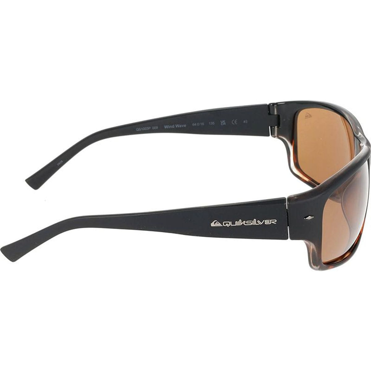 Quiksilver Wind Wave Polarized Sunglasses TortBlack Brown