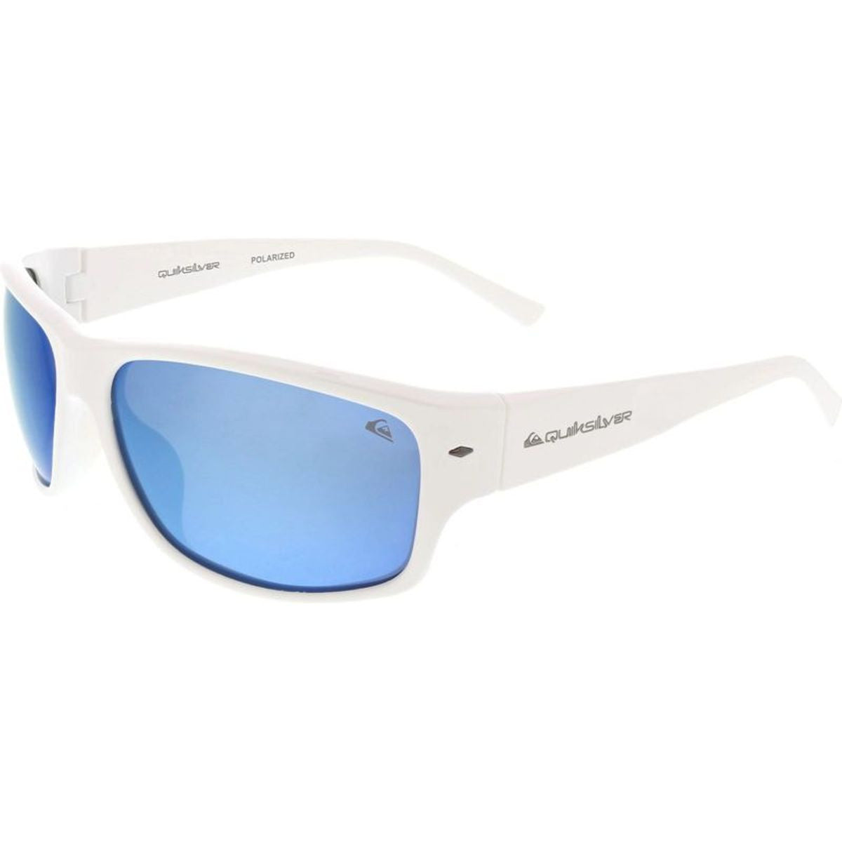 Quiksilver Wind Wave Polarized Sunglasses White IceBlue