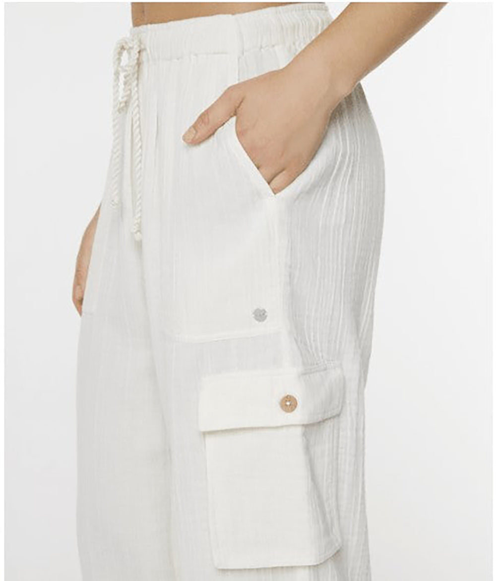 Roxy Precious Cargo Solid Beach Pants WBS0 M