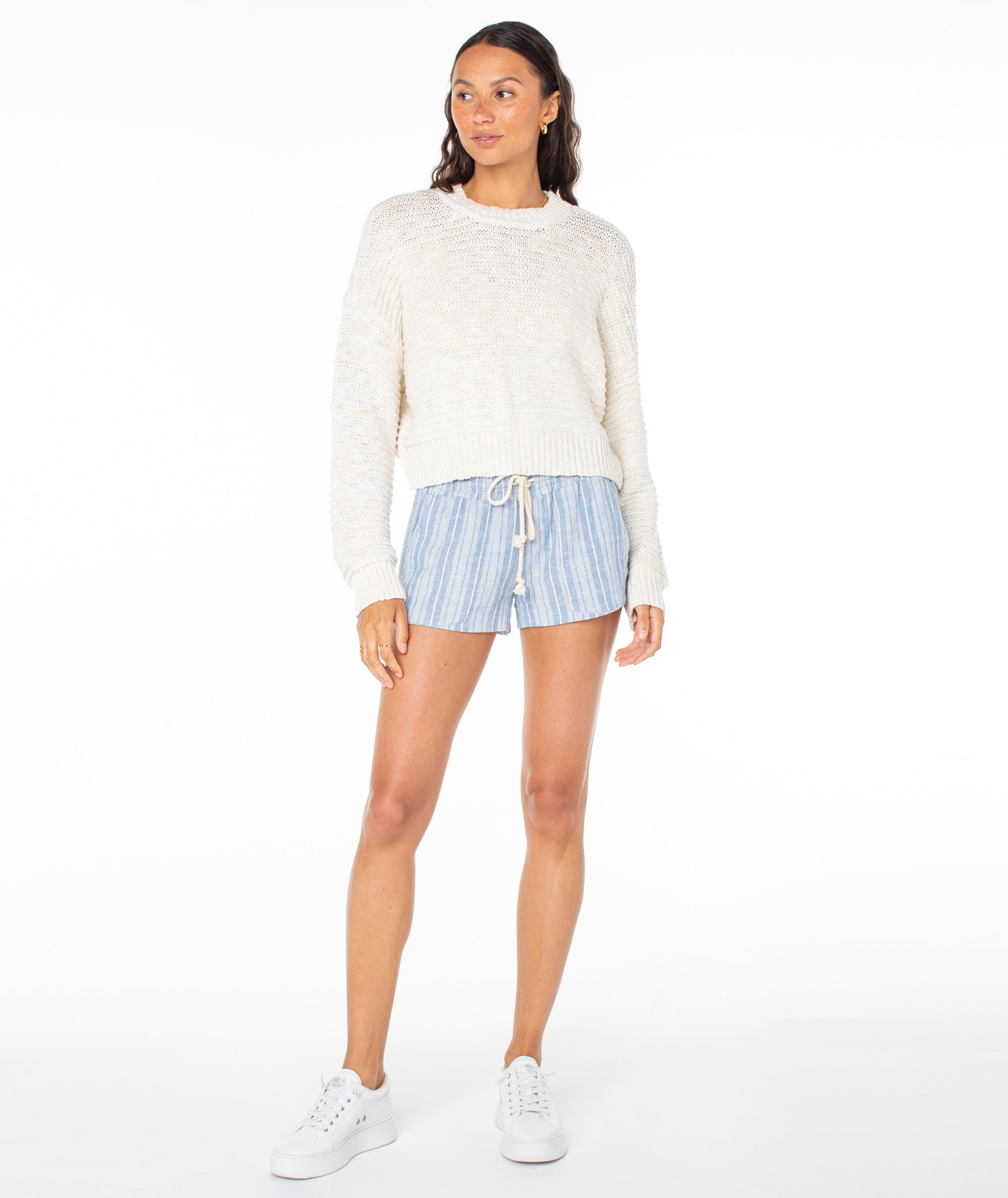 Roxy Enchanted Sky Crewneck Sweater TEC0 XS