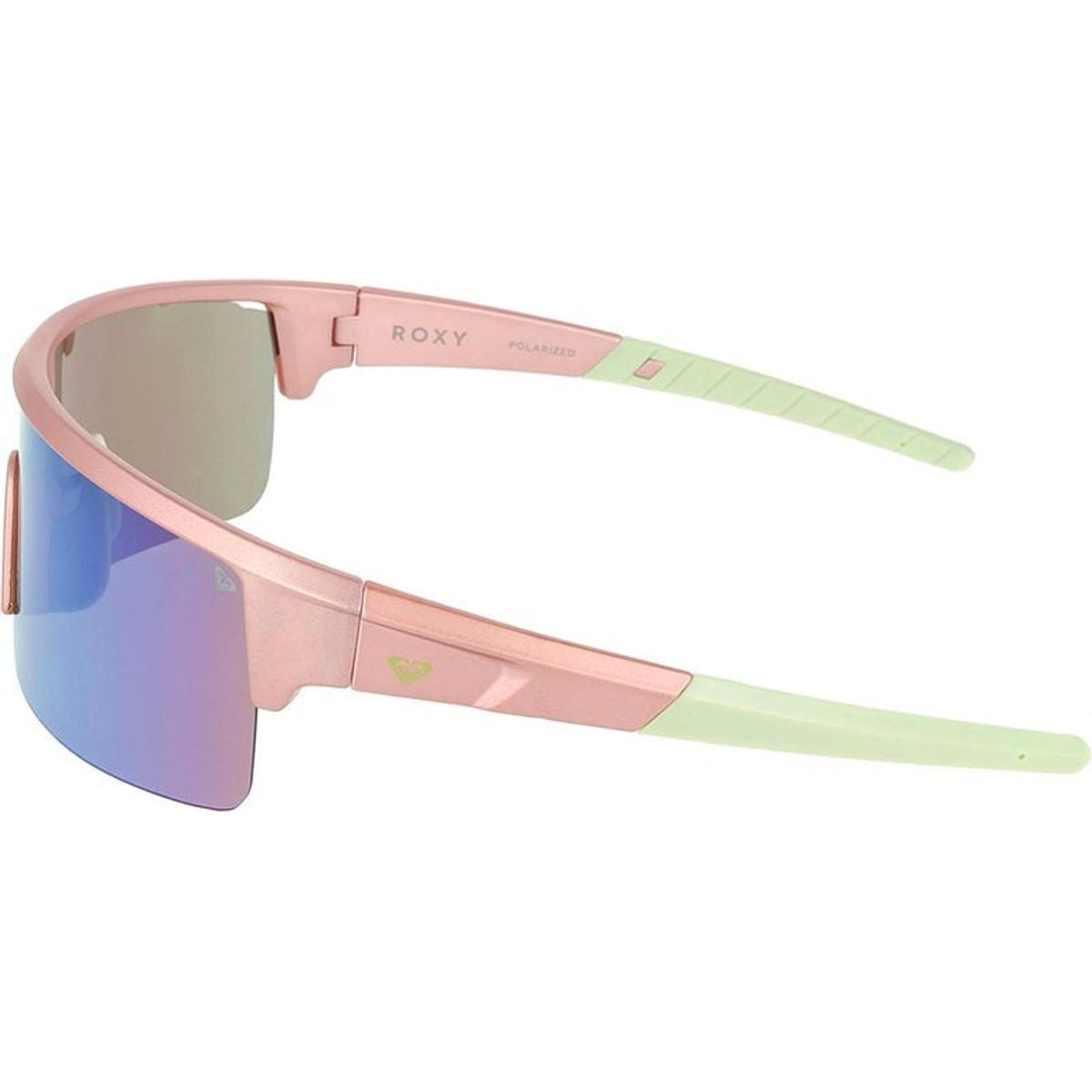 Roxy Aqua Marina Polarized Sunglasses BeachedMauve PinkGreenMirror