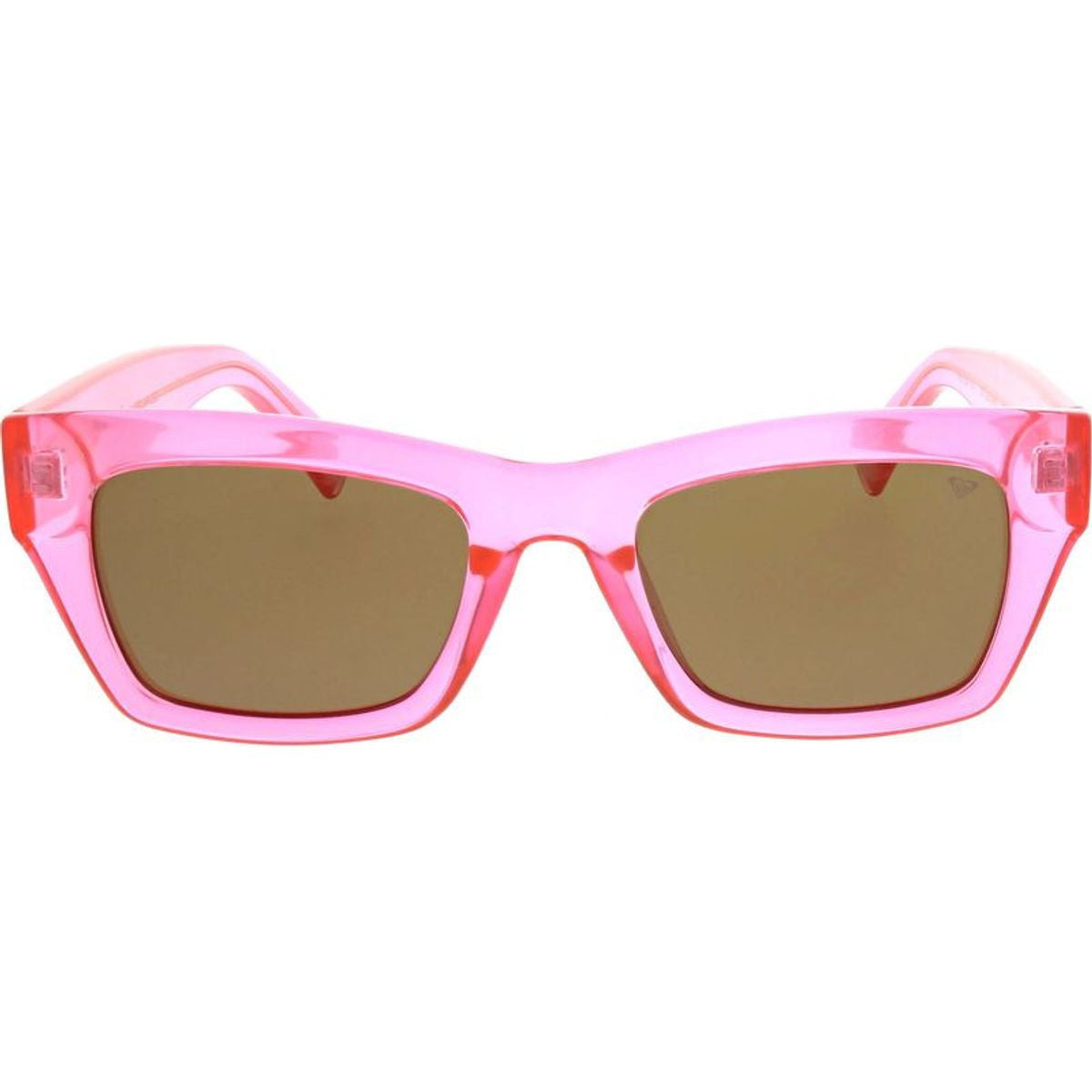 Roxy Costal Chic Polarized Sunglasses Pink Brown