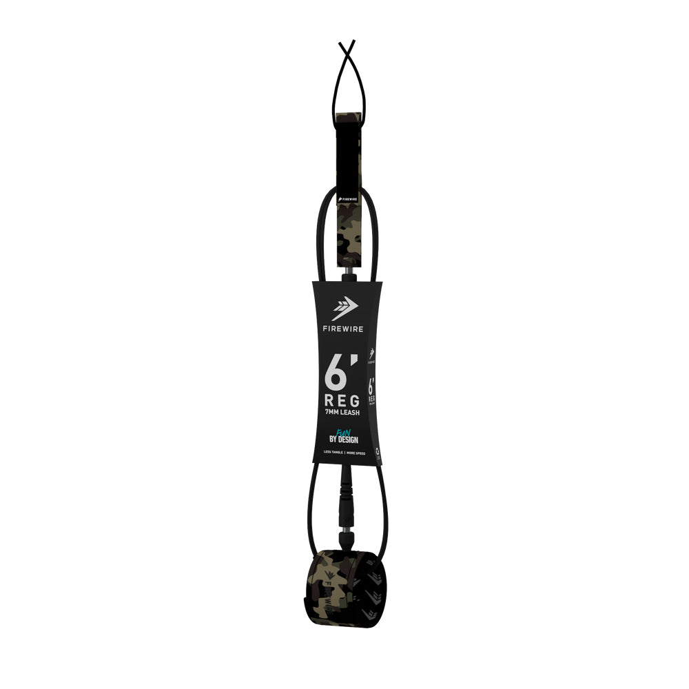 Firewire Surfboards All Day Leash Regular 7mm CAM 6ft