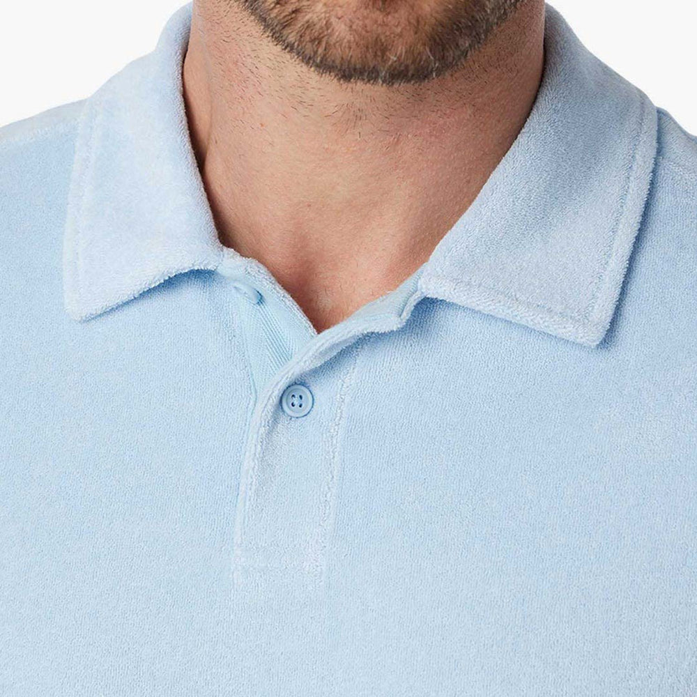 Fair Harbor Ravello Terry Polo LightBlue S