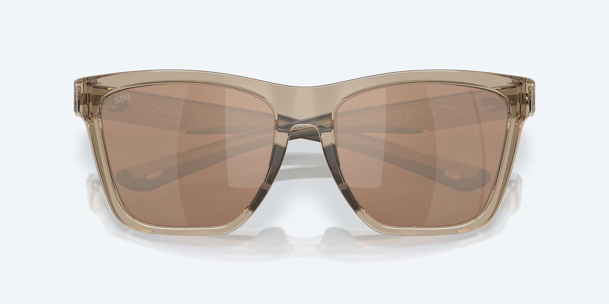 Costa Del Mar Panga 11 Polarized Sunglasses Taupe CopperSilverMirror 580G