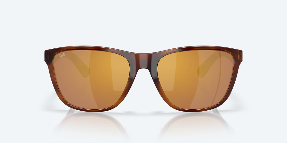 Costa Del mar Corrientes Polarized Sunglasses Tortoise GoldMirror 580G