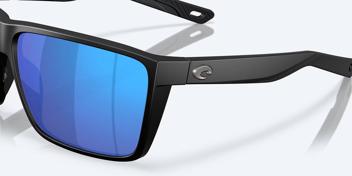 Costa Del Mar Rincon 11 Polarized Sunglasses MatteBlack BlueMirror580G