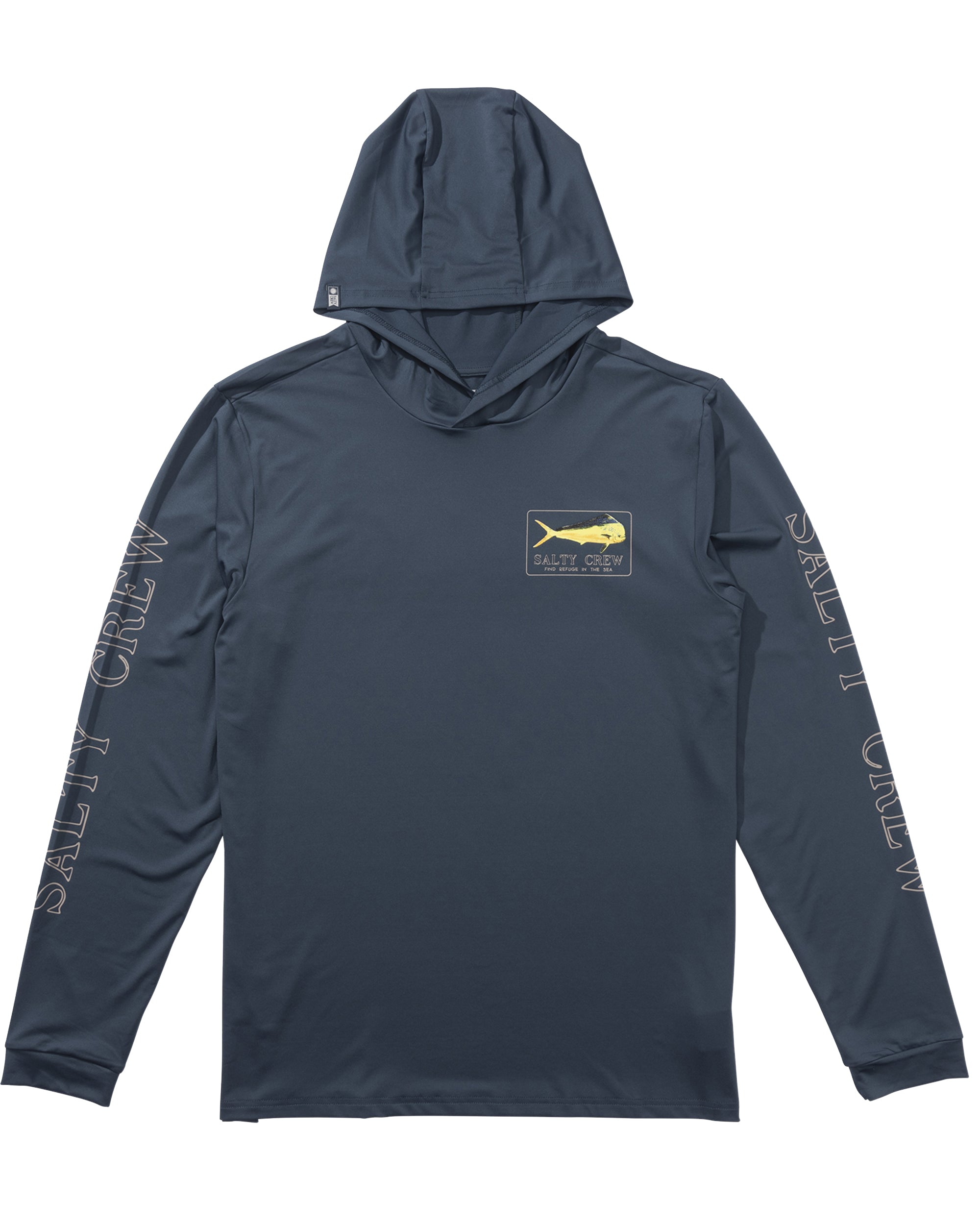 Salty Crew Golden Mahi Hood Sunshirt Bluefin XXL