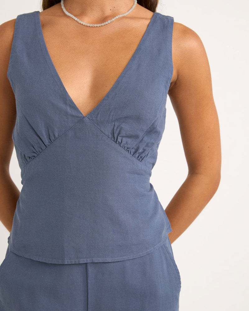 Rhythm Lucia Top BLU S