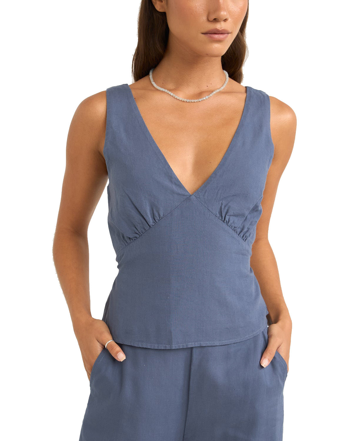 Rhythm Lucia Top BLU S