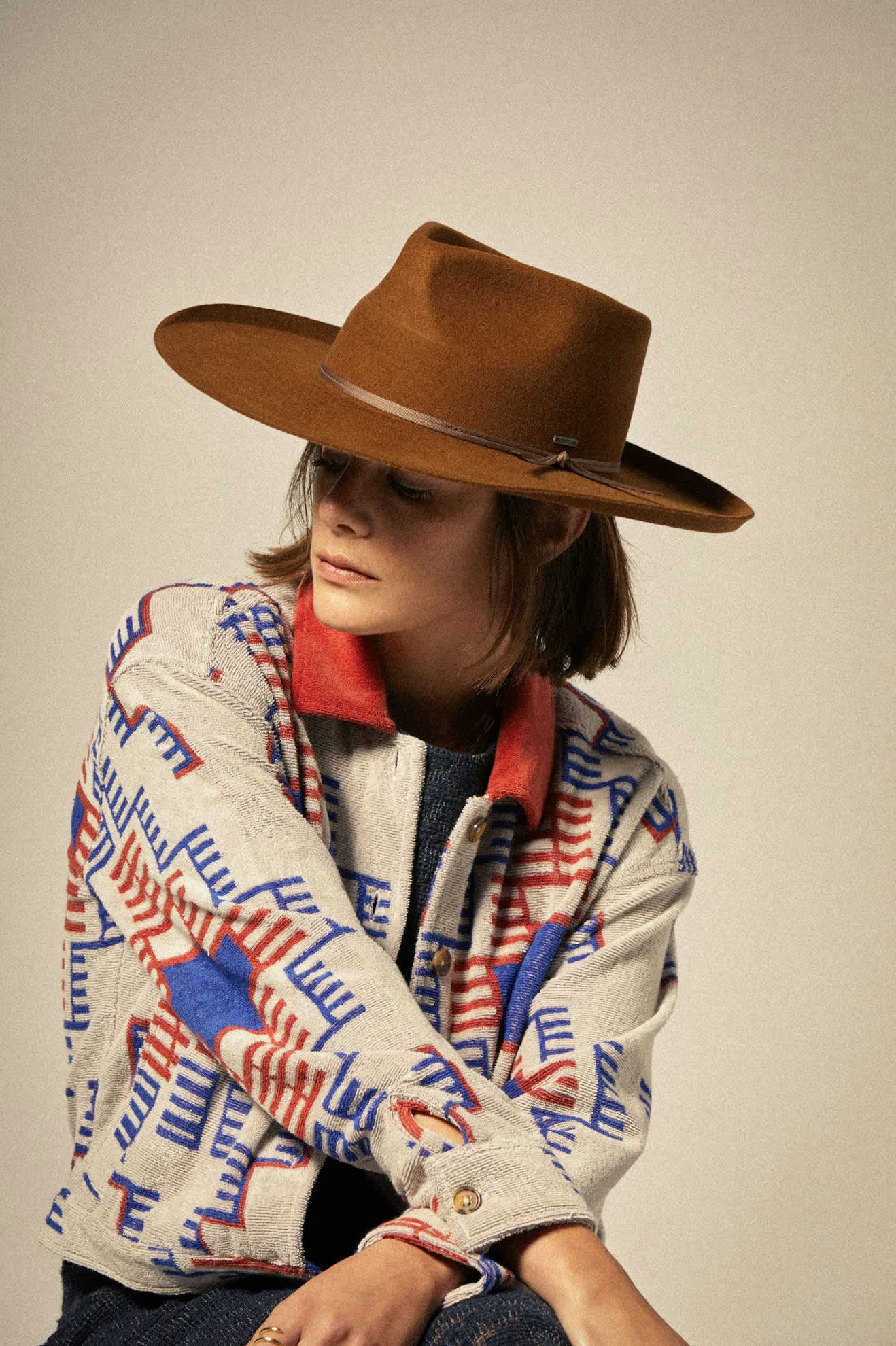 Brixton Trail Terrycloth Trucker Jacket ELCIP S