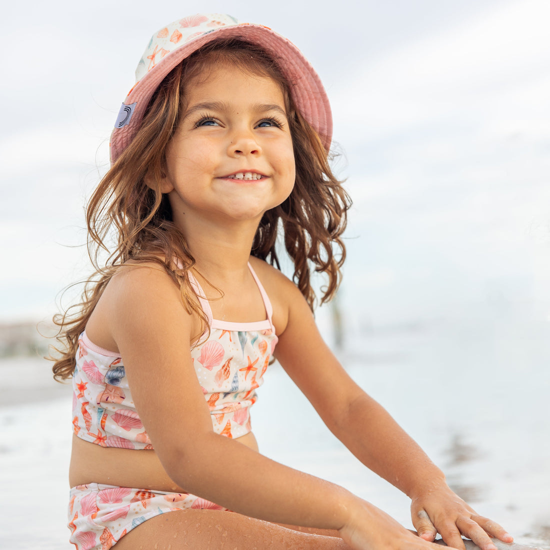 Emerson And Friends Girls Bikini Swimsuit Beige-Multi 8K