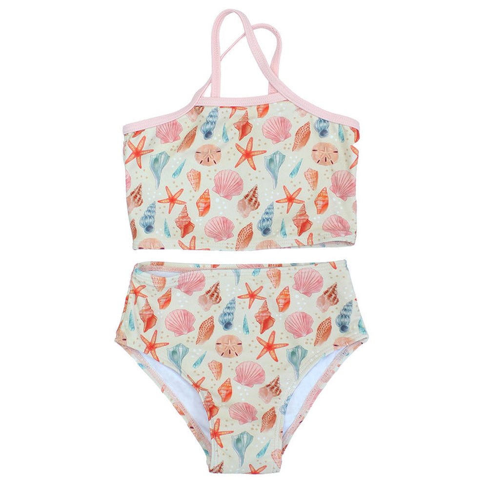 Emerson And Friends Girls Bikini Swimsuit Beige-Multi 8K
