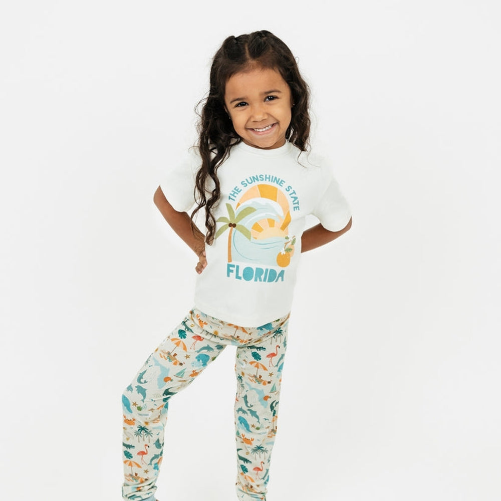 Emerson and Friends SS Tee FloridaSunshine 4/5T