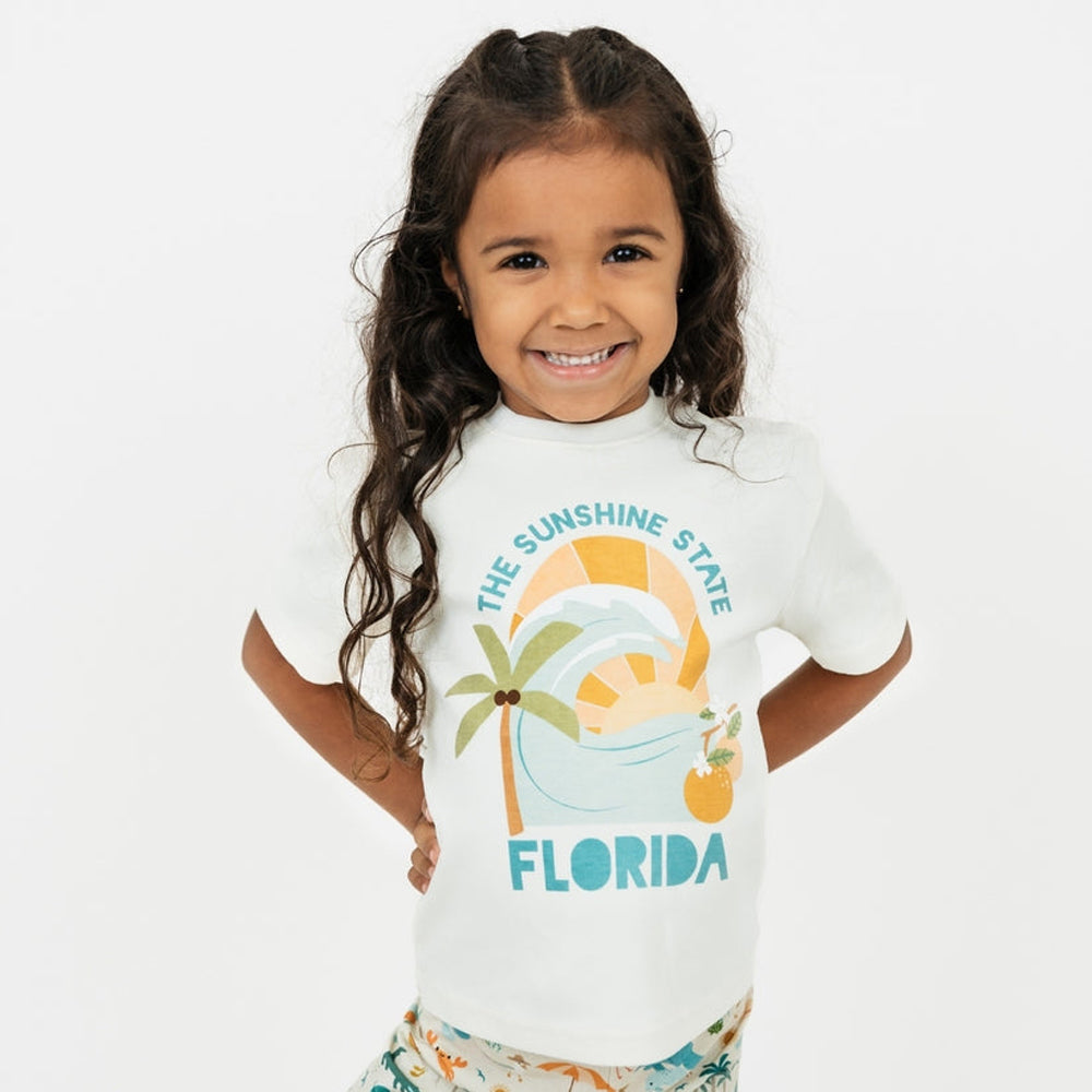 Emerson and Friends SS Tee FloridaSunshine 6/7T