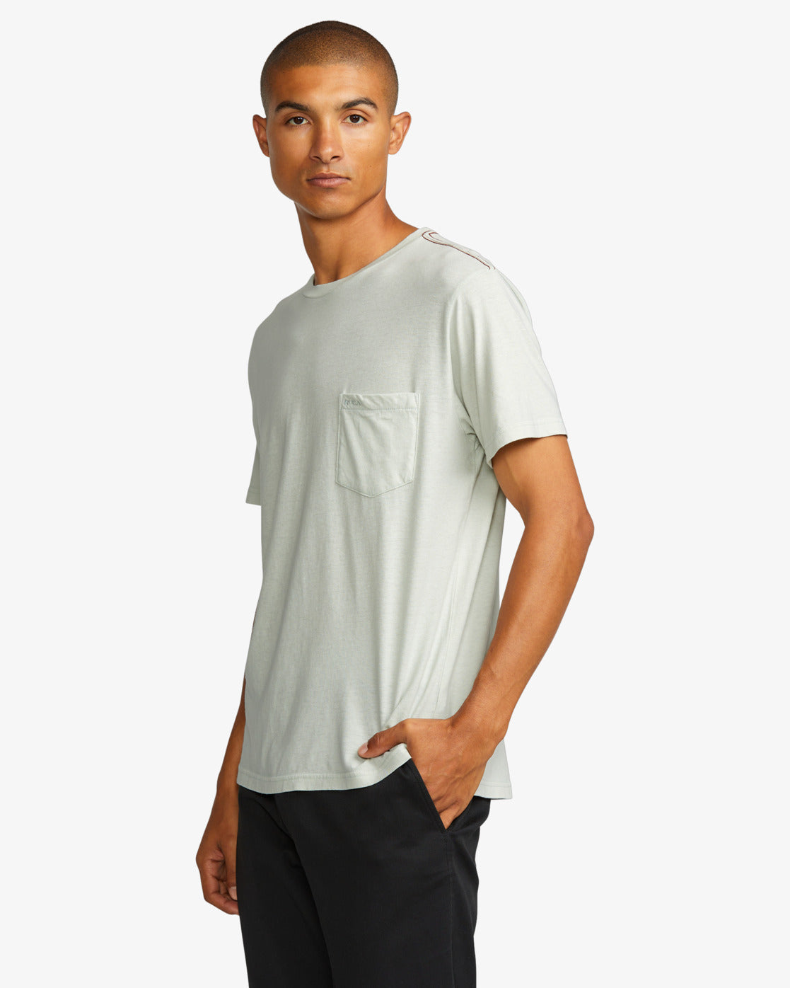 RVCA PTC 2 Pigment Short Sleeve Tee GRT M