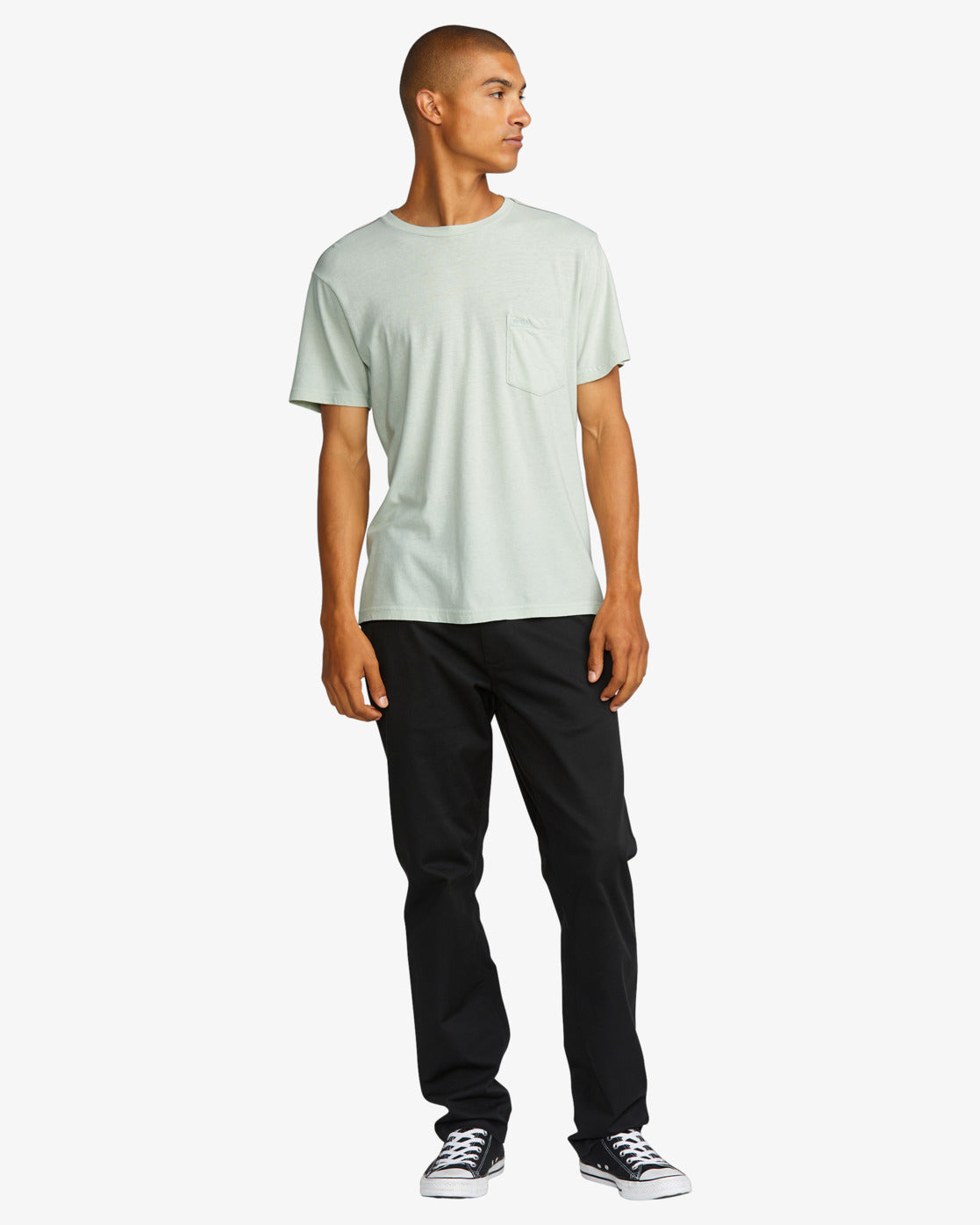 RVCA PTC 2 Pigment Short Sleeve Tee GRT M