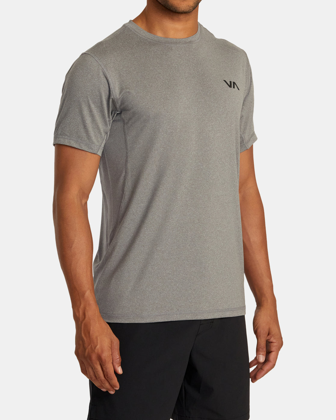 RVCA Sport Vent SS Tee HGR M