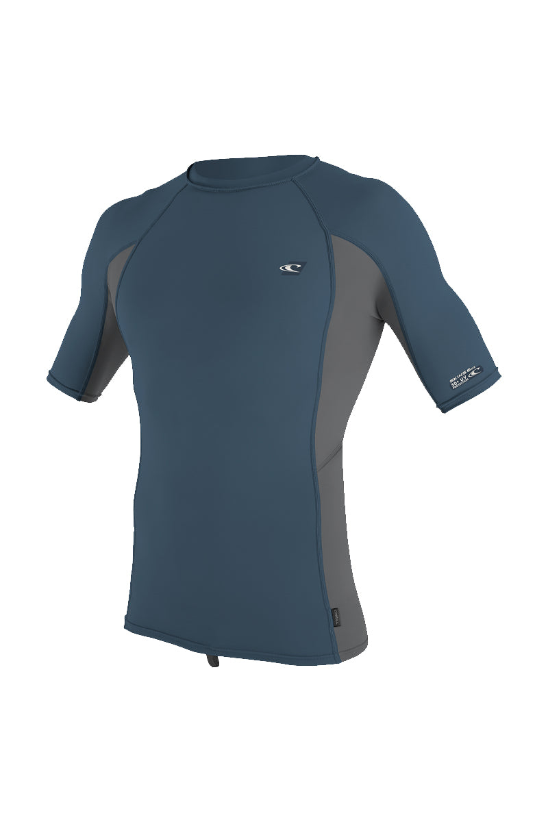 O'Neill Premium Skins S/S Rashguard CopenBlu/Smoke/CopenBlu XL