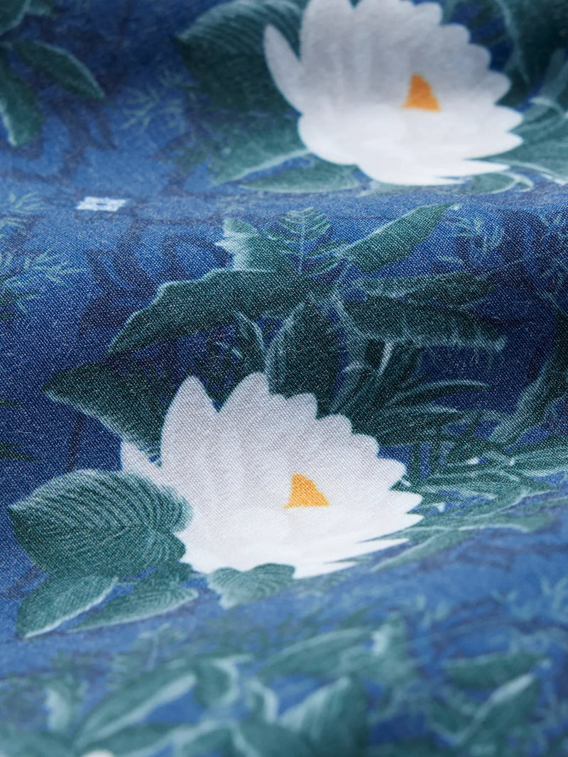 Fair Harbor The Bayberry Trunk LotusWhiteNavy M