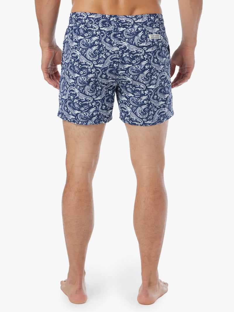 Fair Harbor The Bungalow Trunk NavyCrocodile XXL