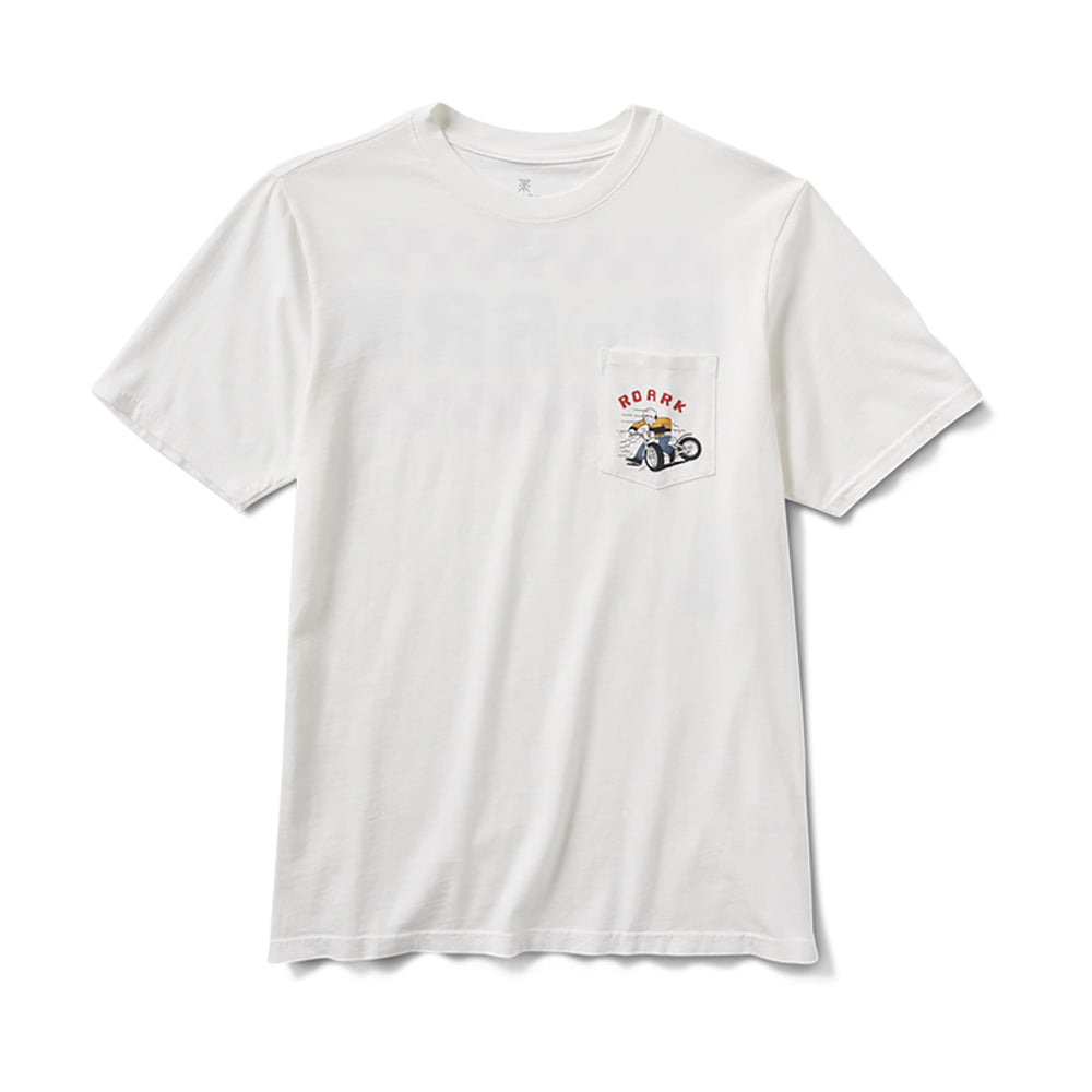 Roark Moto Pocket SS Tee WWH XL