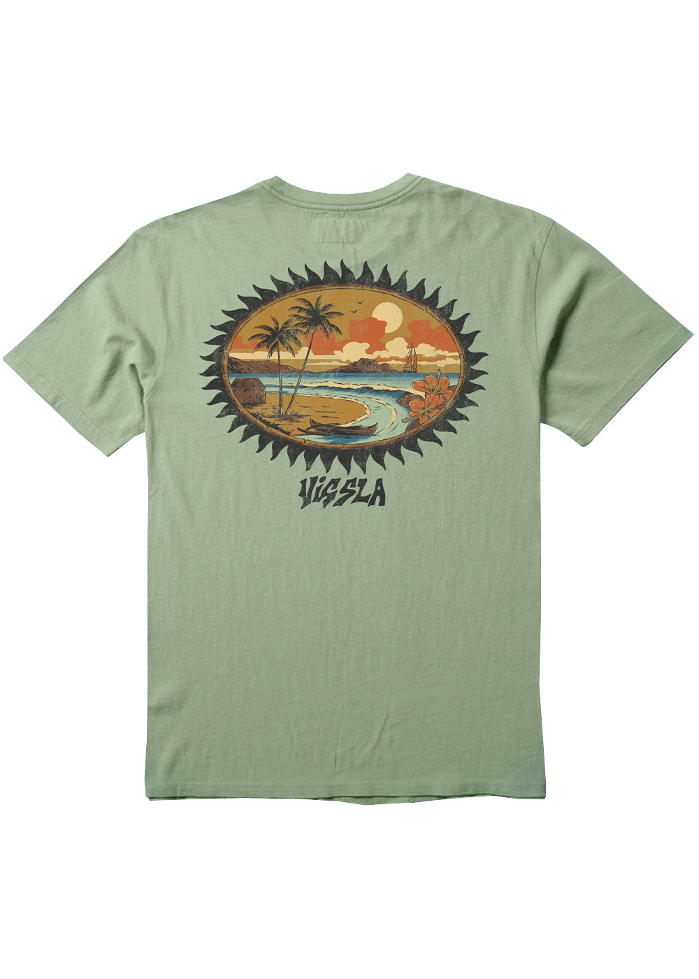 Vissla Riviera SS Pocket Tee SAG S