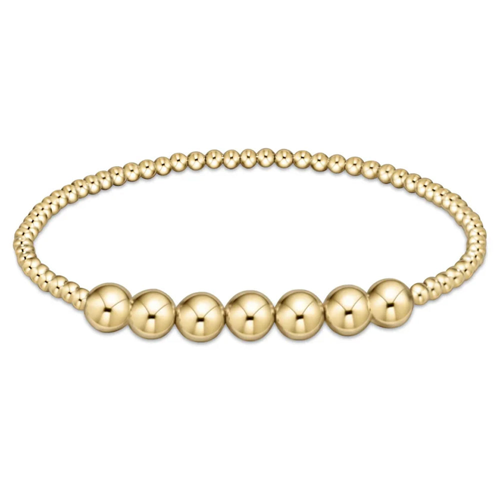 Enewton Classic Gold Bracelet BeadedBliss 3mm