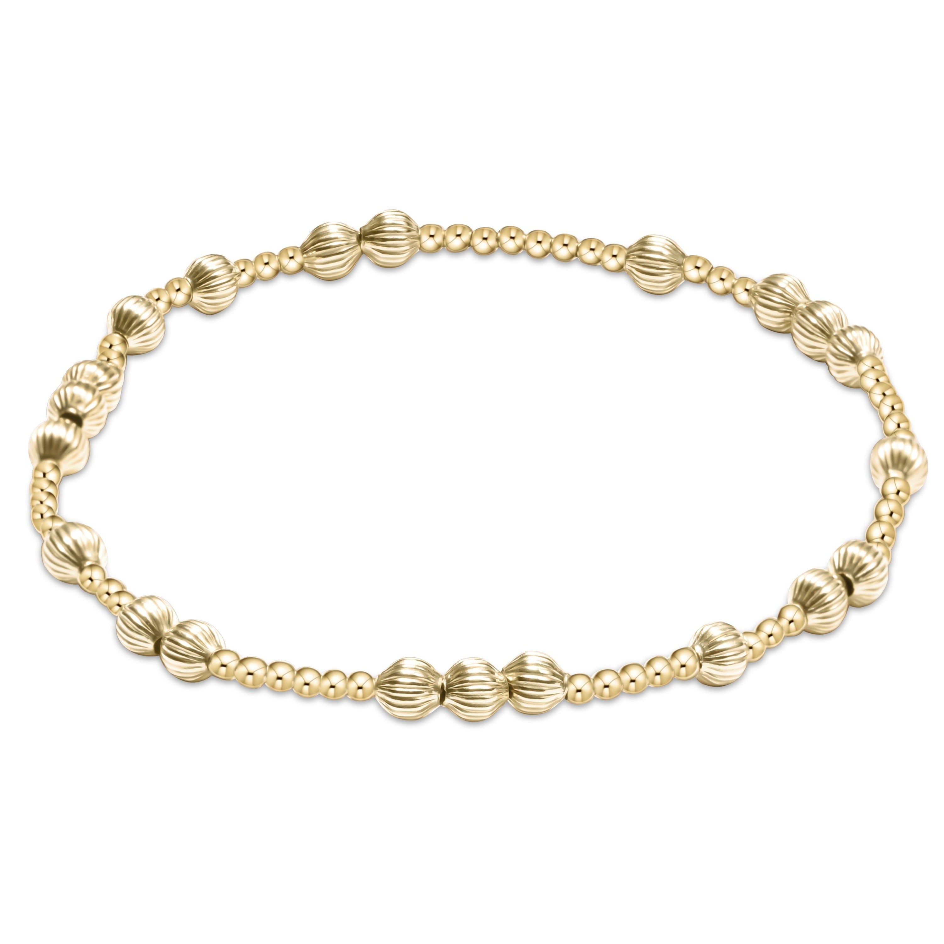 Enewton Gold Special Bracelet HopeUnwrittenDignity 4mm