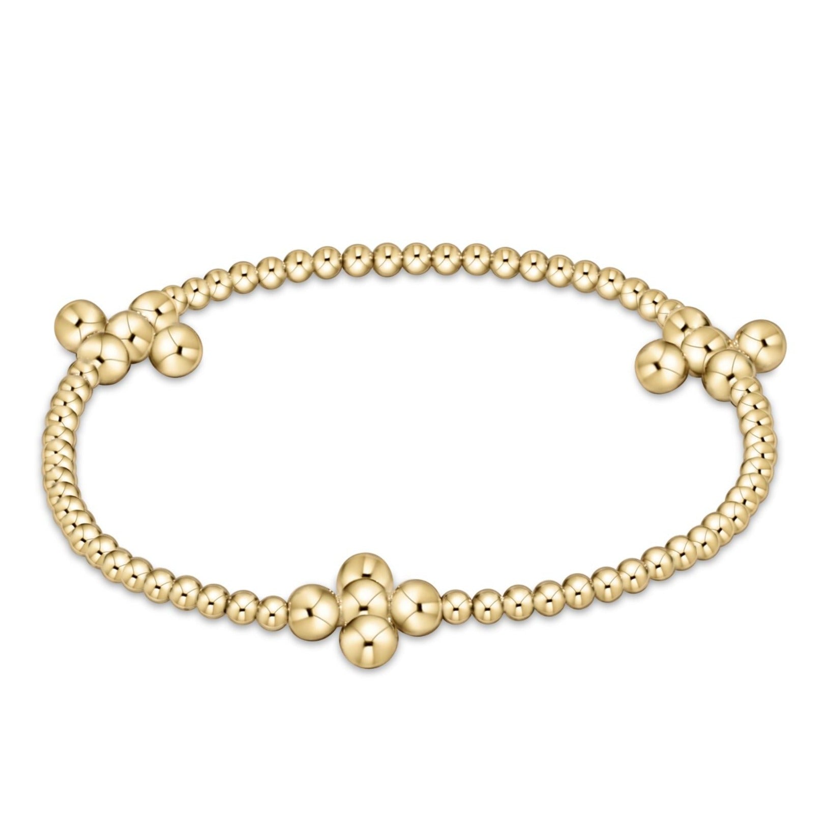 Enewton Gold Special Bracelet SignatureCross 2.5mm