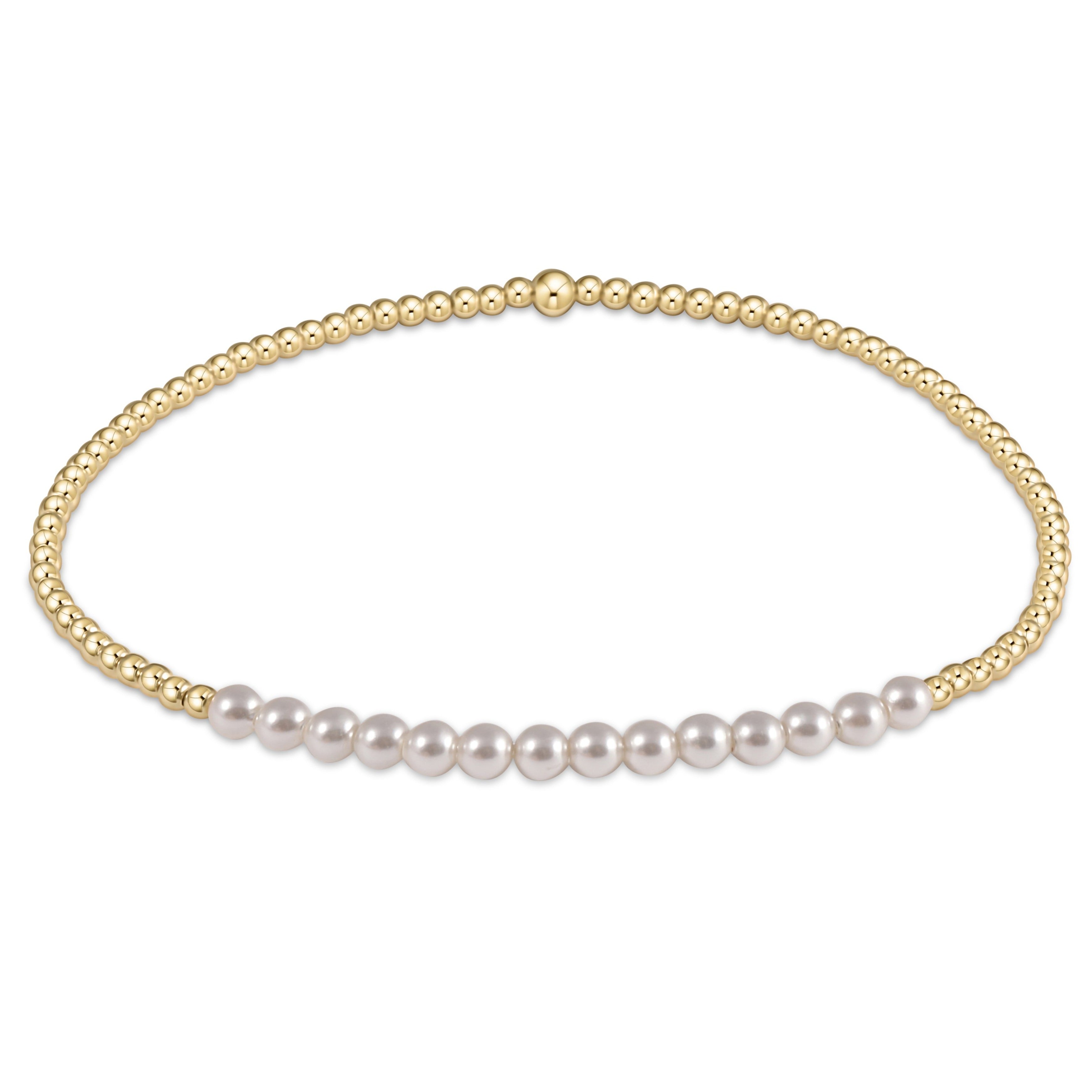 Enewton Classic Pearl Beaded Bracelet Bliss 2mm