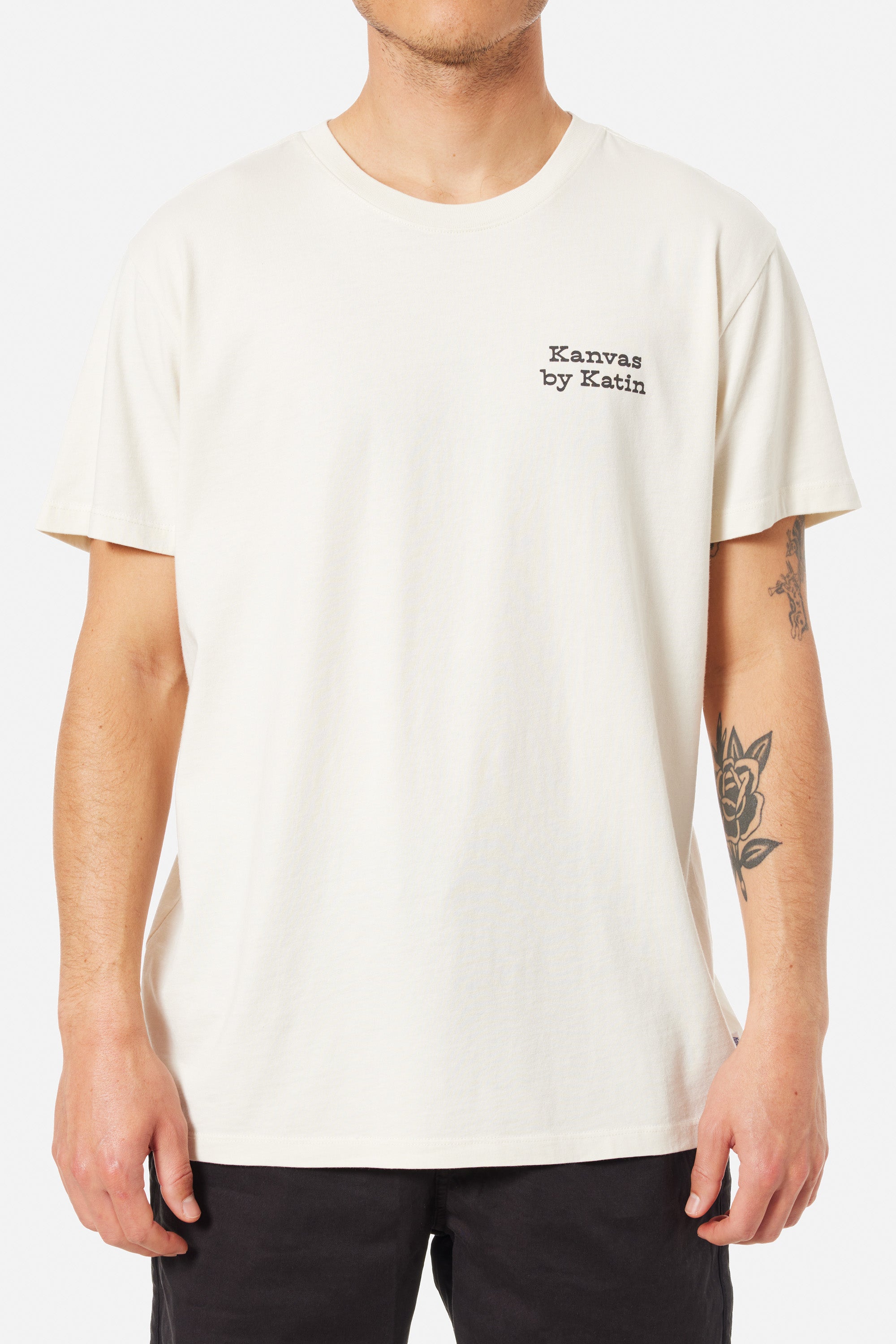 KATIN SHANGRI-LA TEE VINTAGE WHITE (VWHT) L