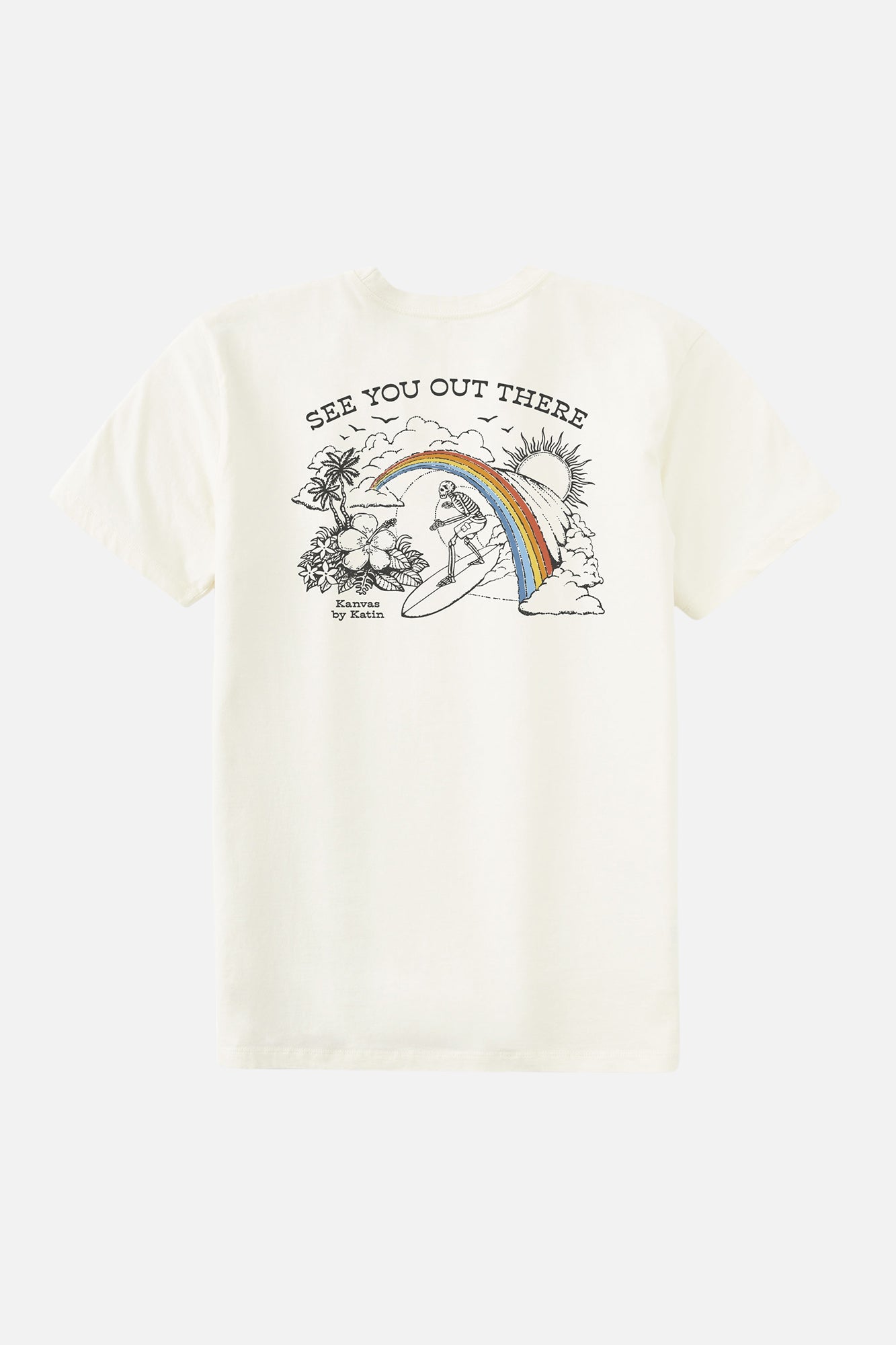 KATIN SHANGRI-LA TEE VINTAGE WHITE (VWHT) L