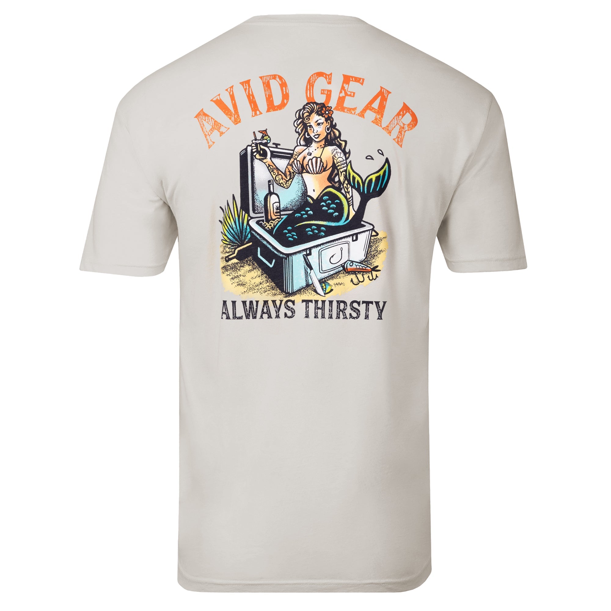 Avid Mezcal and Mermaids SS Tee GLG XL