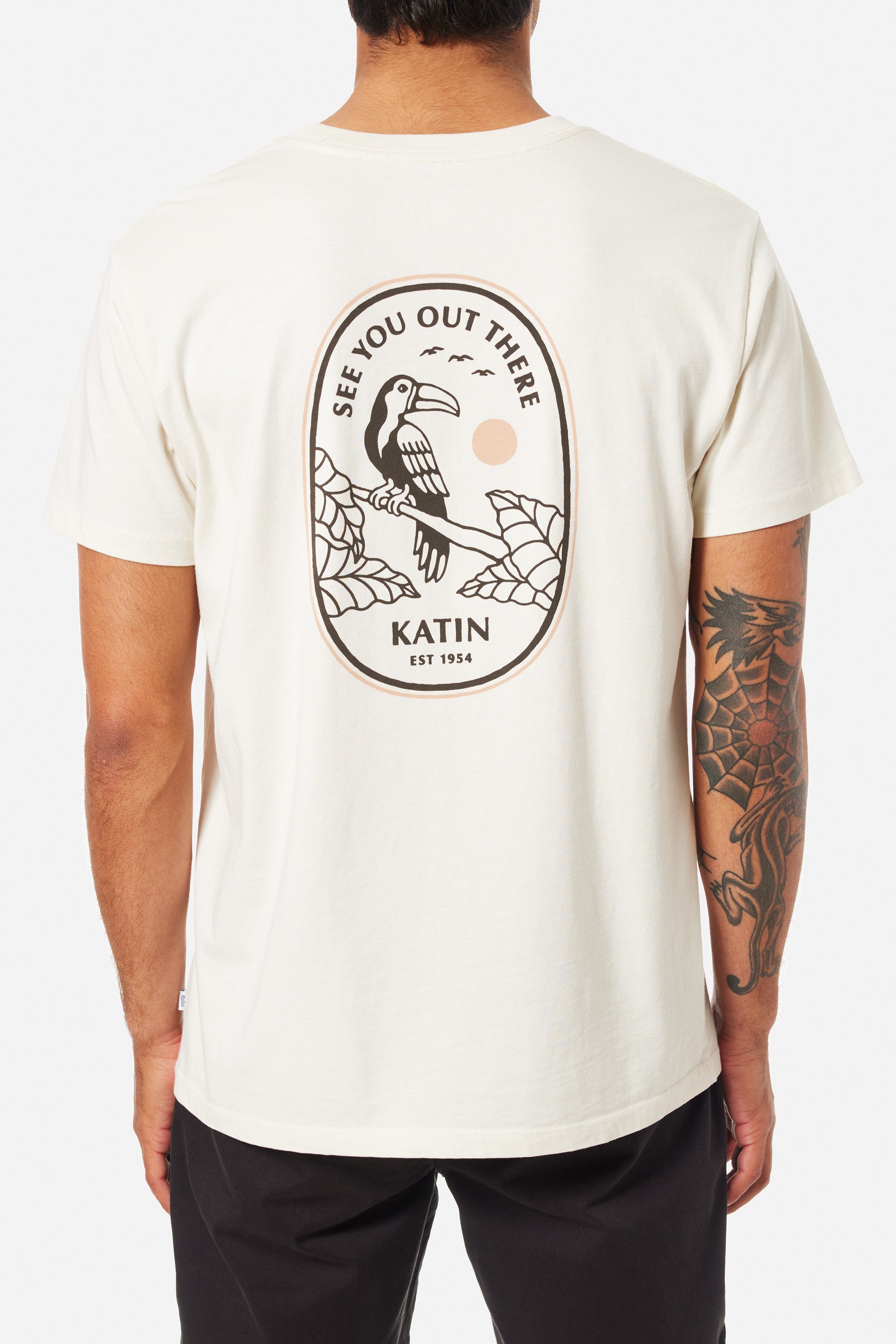 Katin Borneo Tee VINTAGE WHITE (VWHT) L