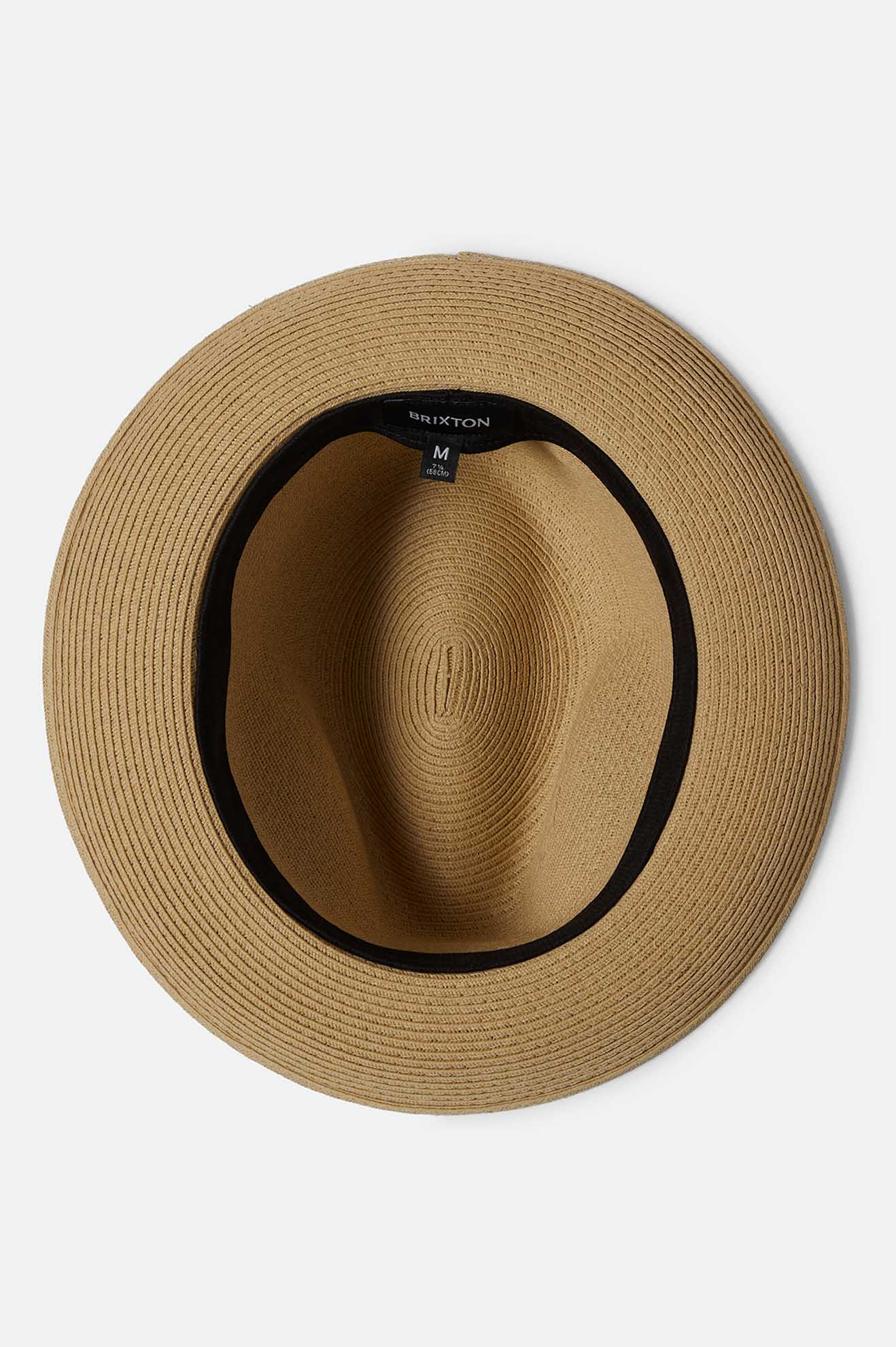 Brixton Horton CB Packable Fedora DarkTan-Brown L