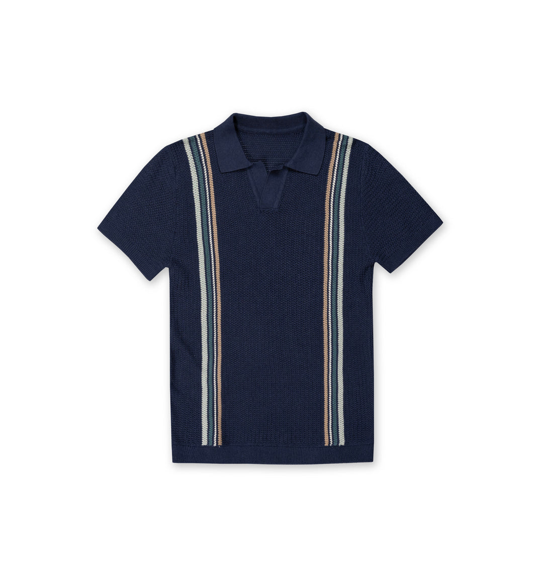 VINTAGE SUMMER SWEATER KNIT POLO