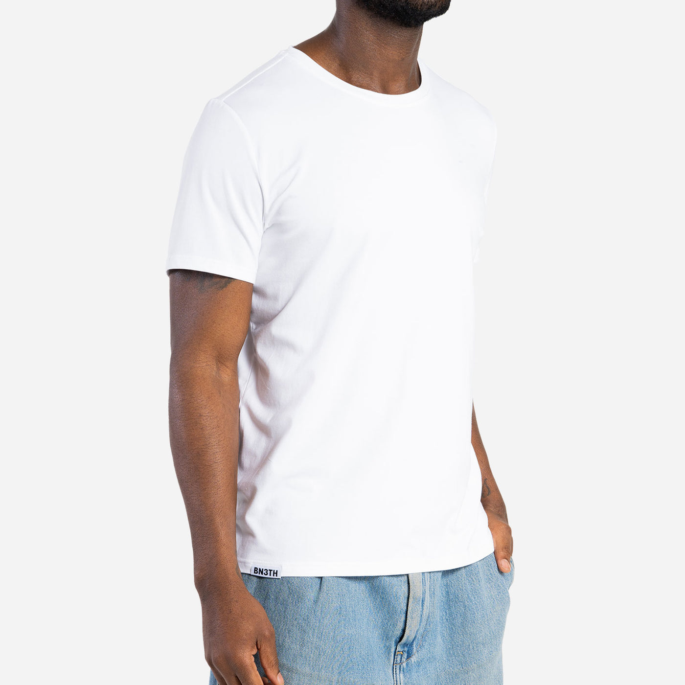 BN3TH Classic SS T-Shirt 100-White S