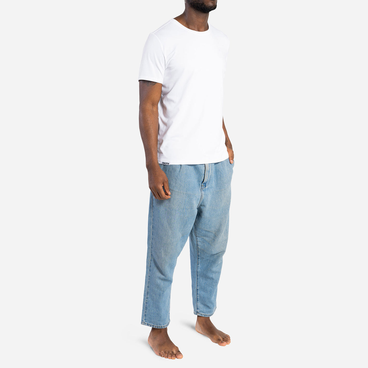 BN3TH Classic SS T-Shirt 100-White S