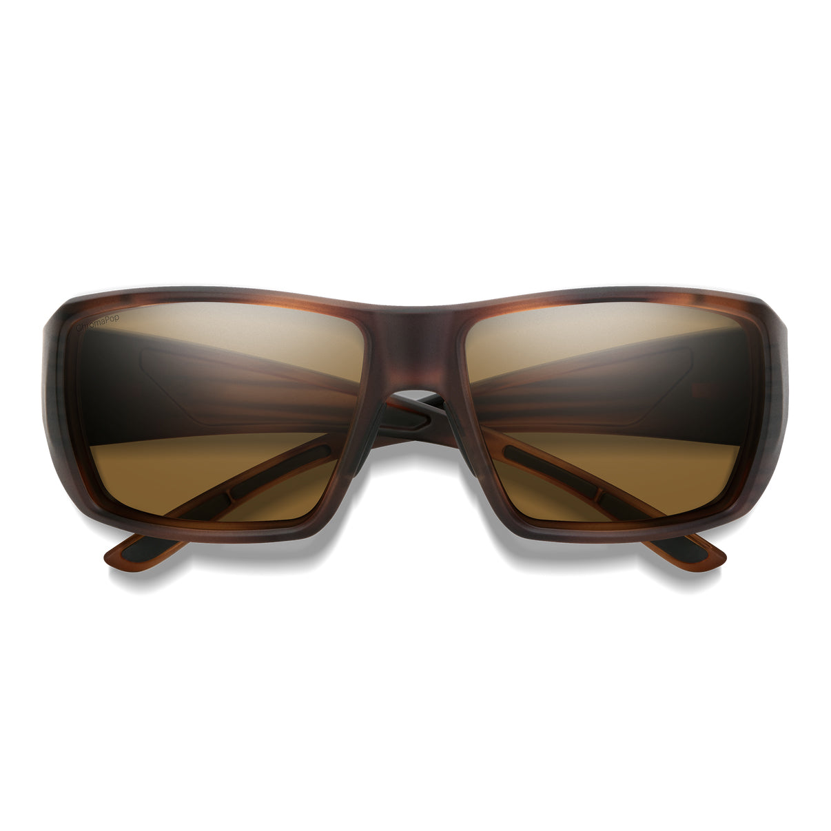 Smith Guides Choice S Polarized Sunglasses MatteTortoise Brown ChromaPopGlass