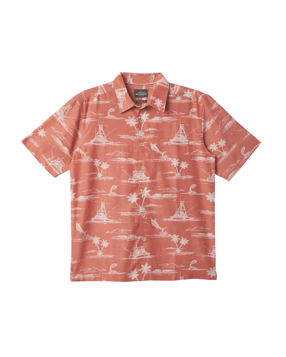 Quiksilver Waterman Paradise SS Woven APR XXL