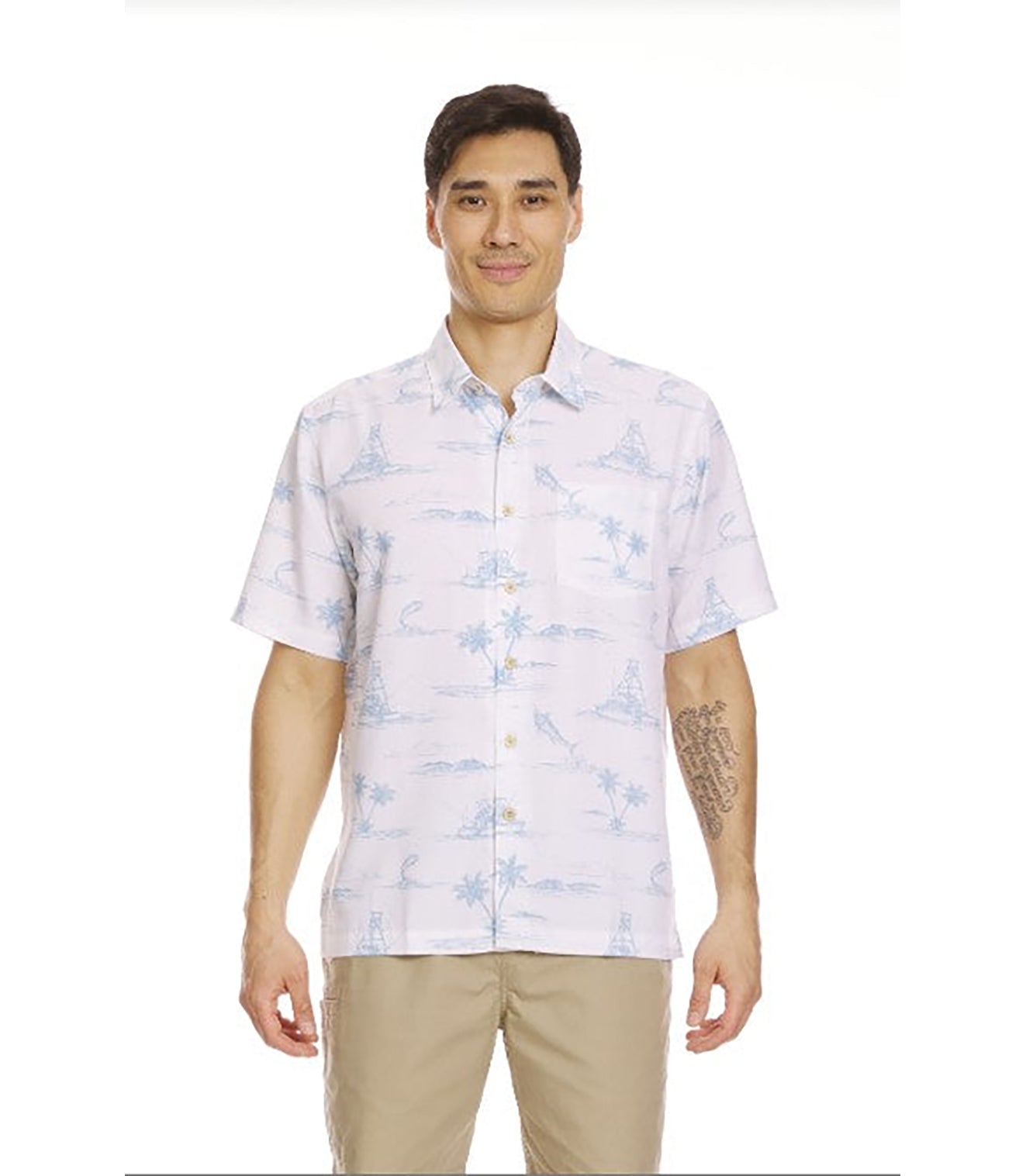 Quiksilver Waterman Paradise SS Woven WVE L