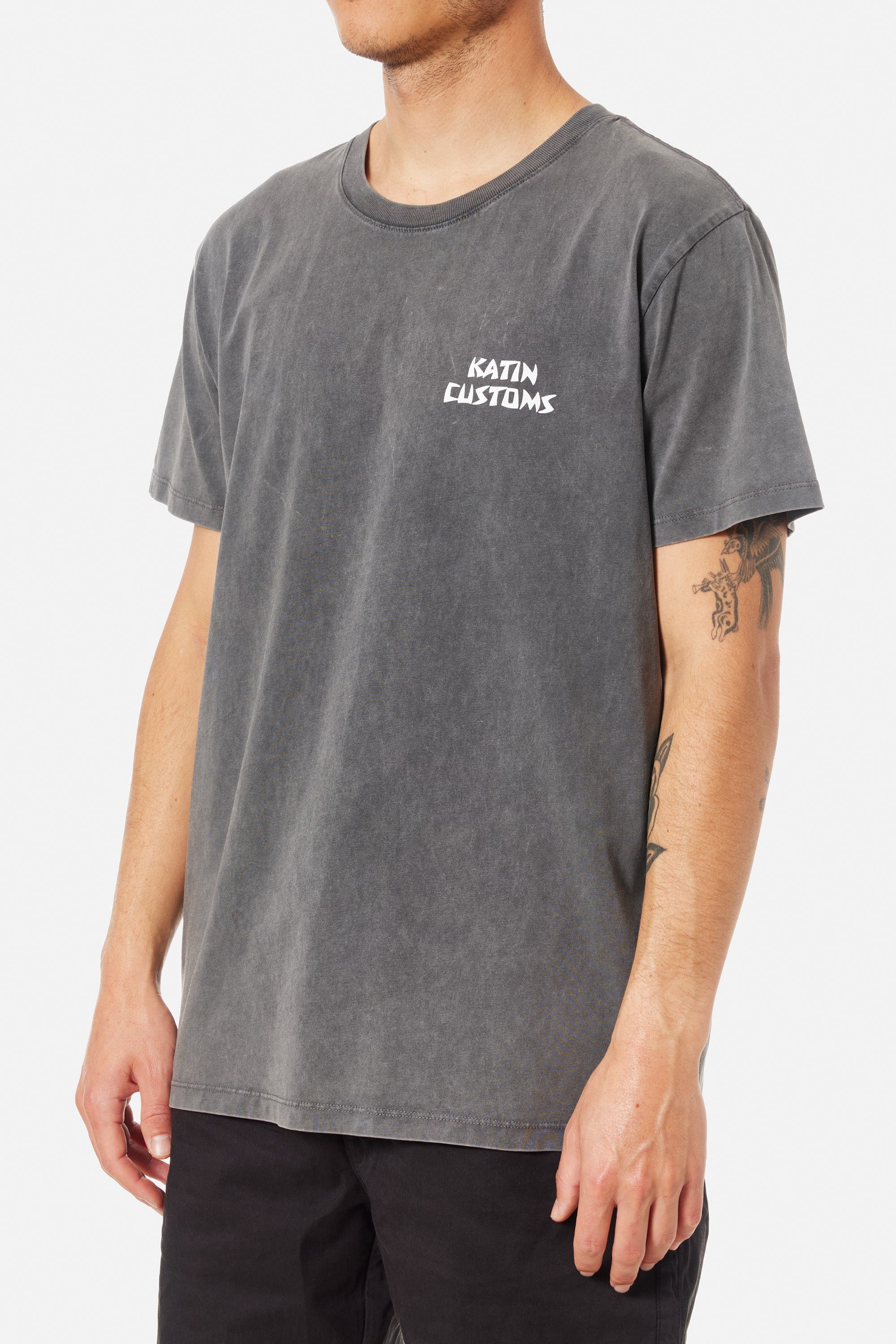Katin Venice Washed SS Tee Black Sand XL