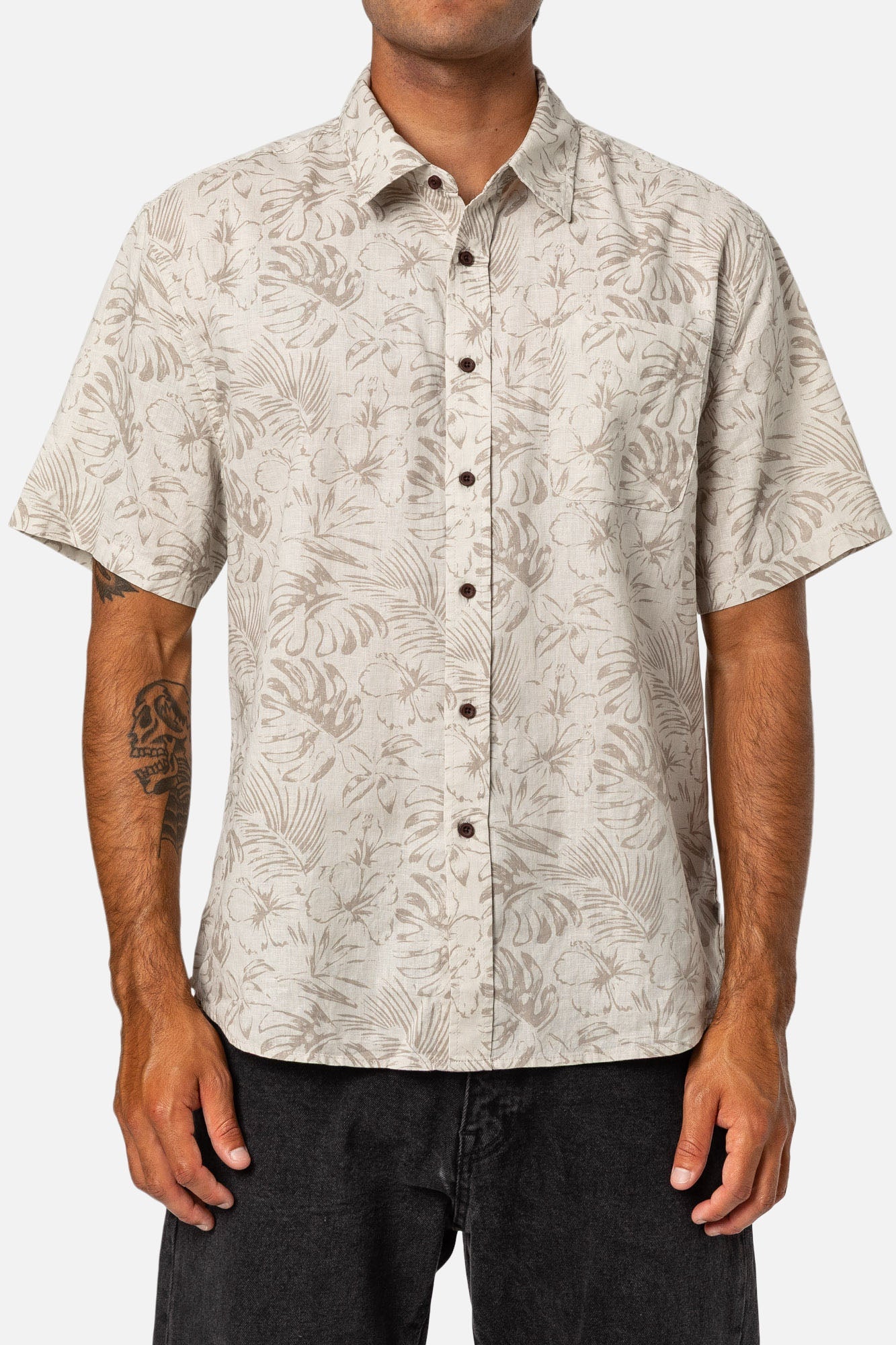 Katin Moco SS Woven Shirt Moon S
