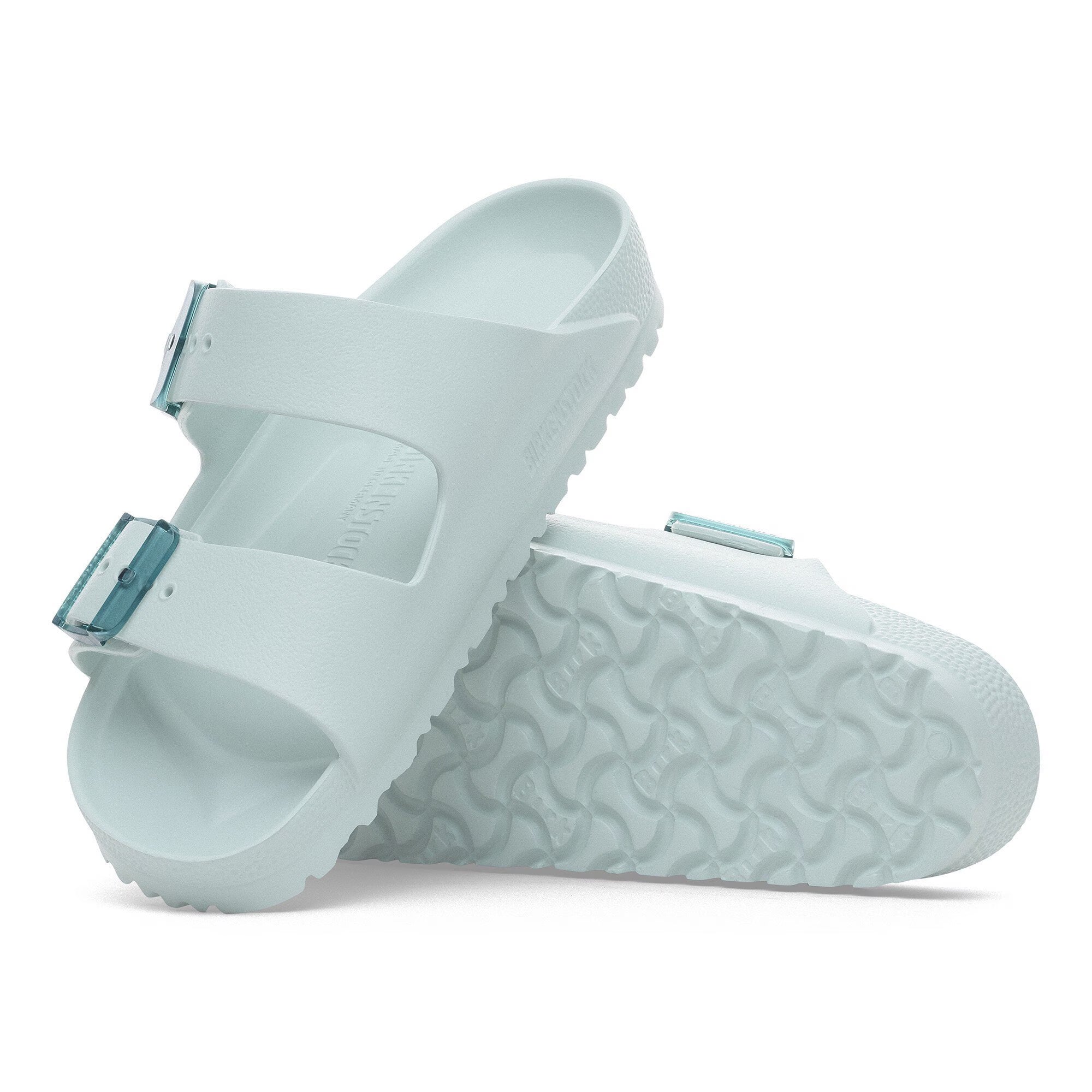 Birkenstock Arizona Stealth Buckle Active EVA Womens Sandal Surf Green 9