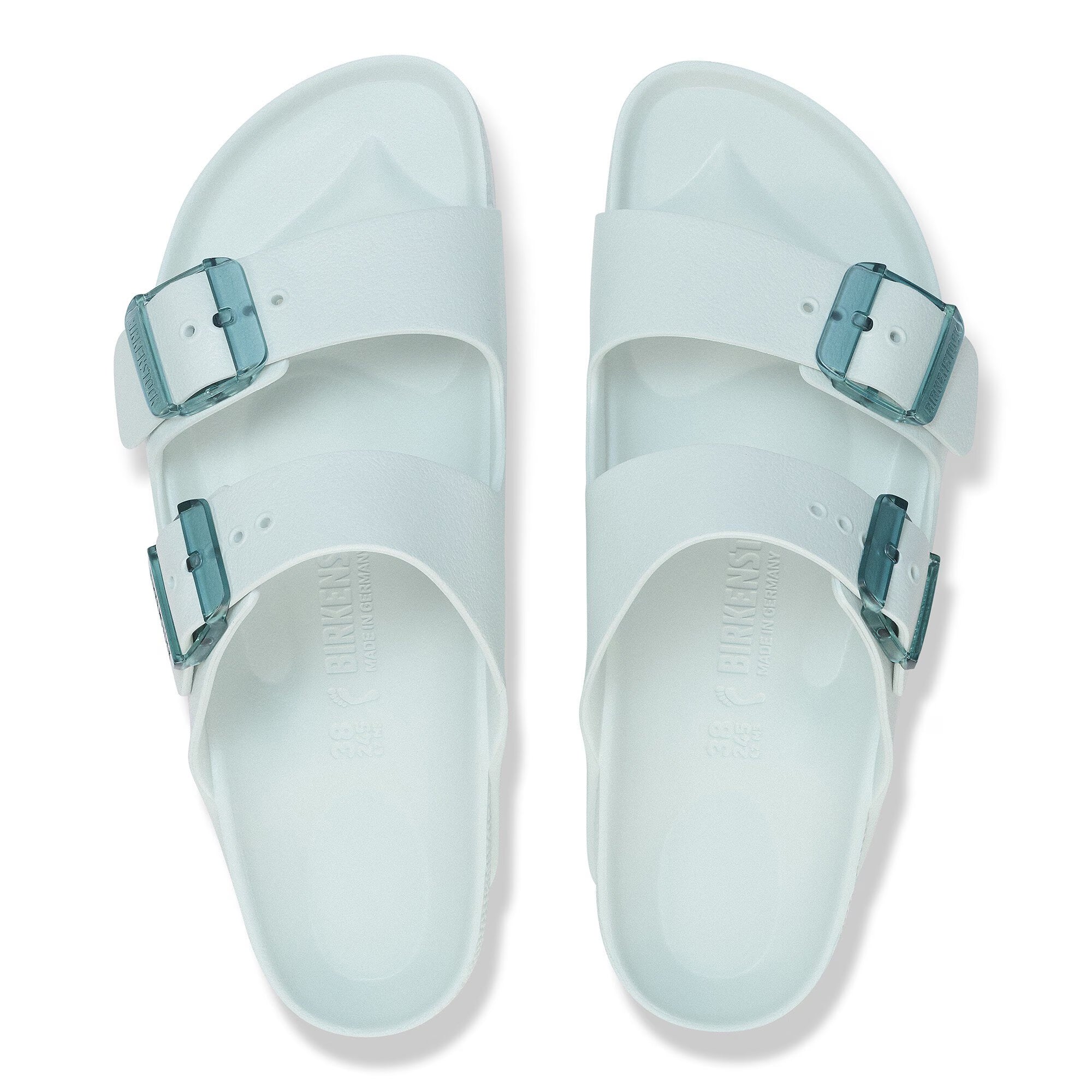 Birkenstock Arizona Stealth Buckle Active EVA Womens Sandal Surf Green 8